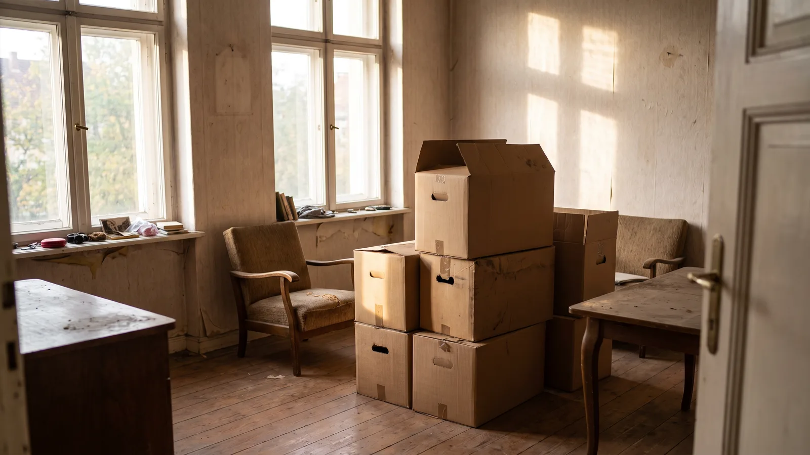 Haushaltsauflösung und Entrümpelung einer Wohnung